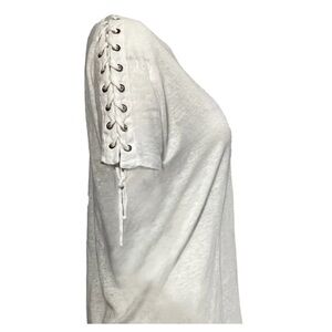 IRO lace-detail crew-neck T-shirt